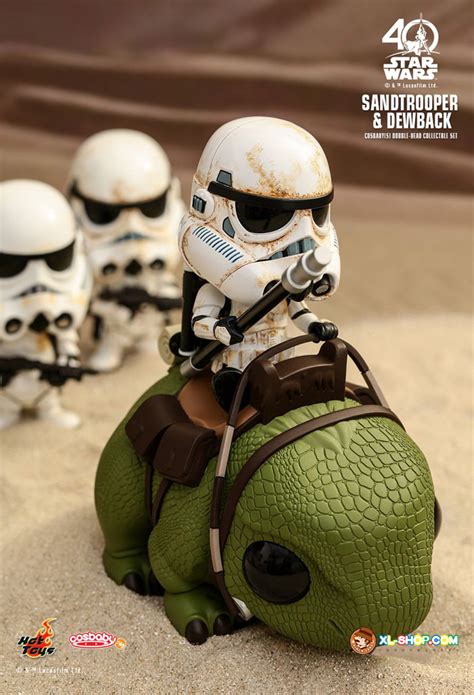 Hot Toys COSB387 Star Wars A New Hope Sandtrooper Dewback Cosbaby S Bobble Head
