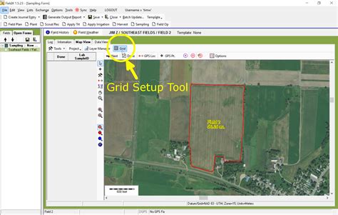 Create Soil Sampling Grid Fieldx Inc