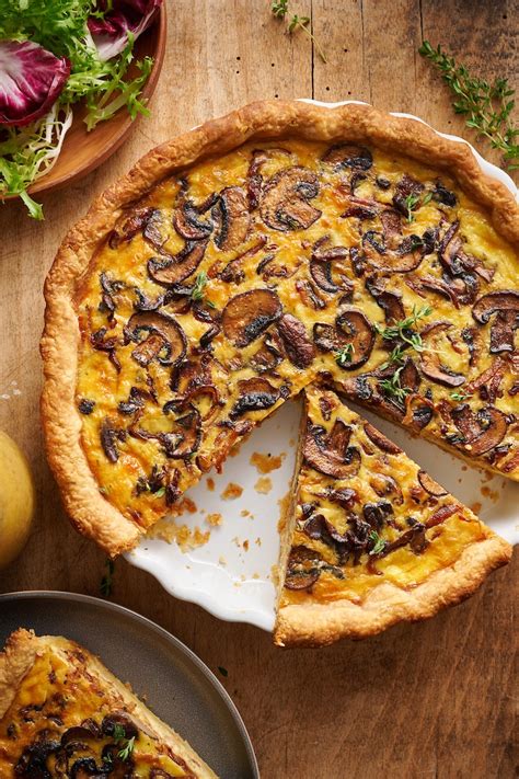 Bacon Onion And Mushroom Quiche Baker By Nature