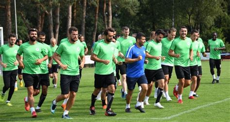 Ttifak Holding Konyaspor Antrenmanlara Devam Ediyor