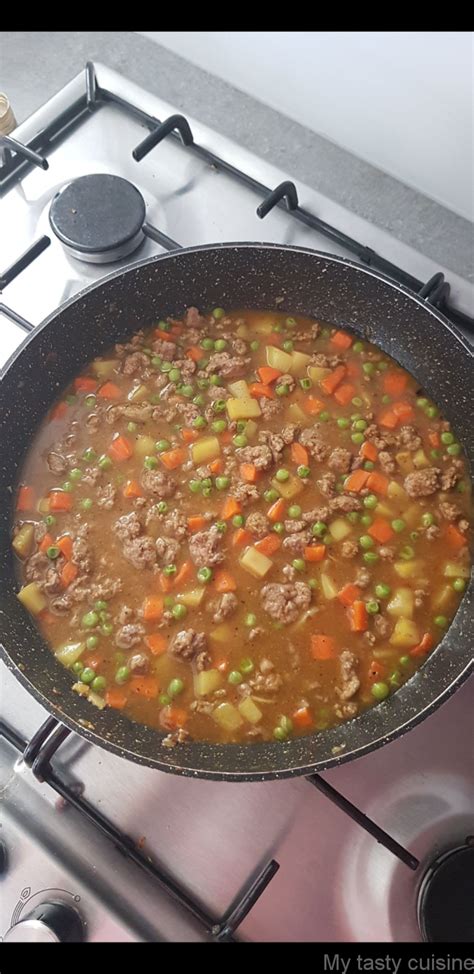 Curry de boeuf et de légumes My tasty cuisine