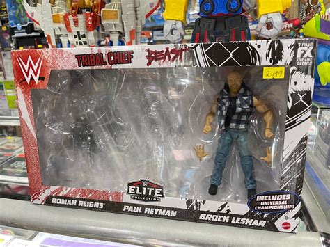 WWE Mattel Elite Brock Lesnar from 3 Pack on Carousell