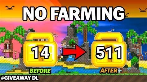 No Farming How To Rich Fast Without Farming In Growtopia Profit