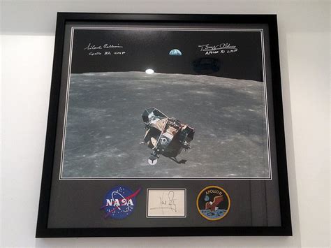 Apollo 11 Crew signatures - Neil Armstrong Autograph, Buzz Aldrin and ...