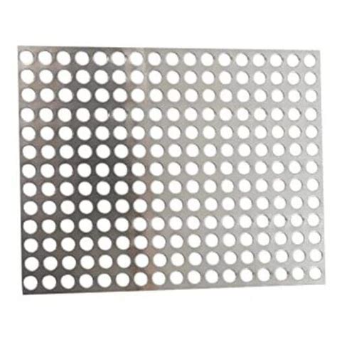 X Inches Corrosion Resistance Galvanized Perforated Metal Sheet