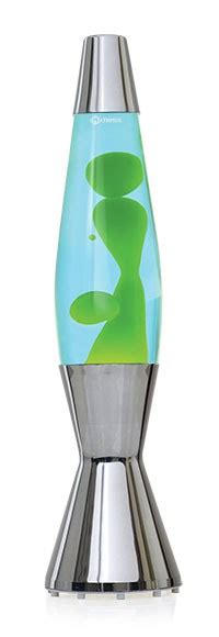 Lampe Lave Astro Baby Bleu Lave Vert Mathmos