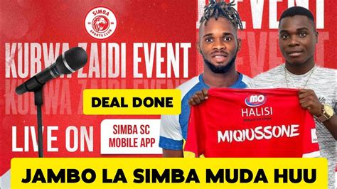 Live Simba Sc Wanatangaza Wachezaji Wapya Jambo Kubwa Muda Huu