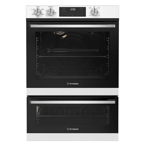 Westinghouse White Double 5 Function 60cm Oven – Cook & Bathe