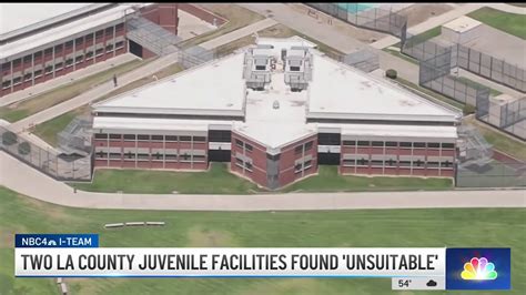 Two LA County Juvenile Facilities Found Unsuitable YouTube