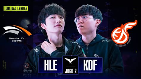 Hle X Kdf Jogo Md Playoffs Lck Spring Youtube