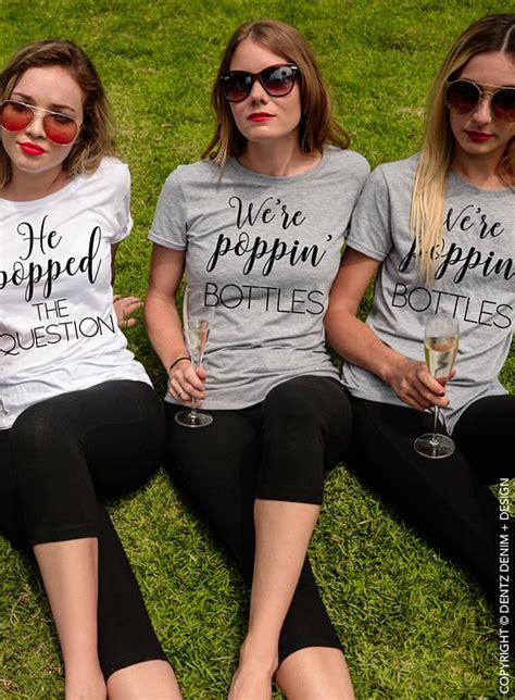 Were Poppin Bottles T Shirts Bachelorette Party Etsy Bachelorette