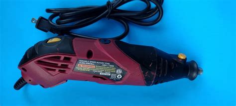 Chicago Electric 68696 Corded Variable Speed Rotary Tool Tested Ebay