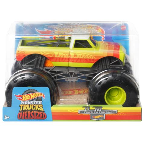 Hot Wheels Monster Trucks Pure Muscle Kovinski Model Avtomobila Po Asti Mattel
