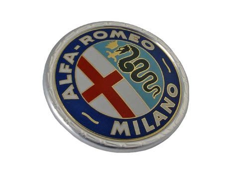 Emblem Mm Alfa Romeo Milano Spider Bertone Guilia Embleme