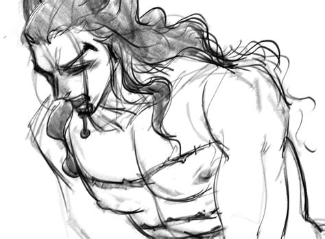 Rule 34 Akuma No Mi Black And White Fangs Guillartee Human Artist Long Hair Long Hair Male