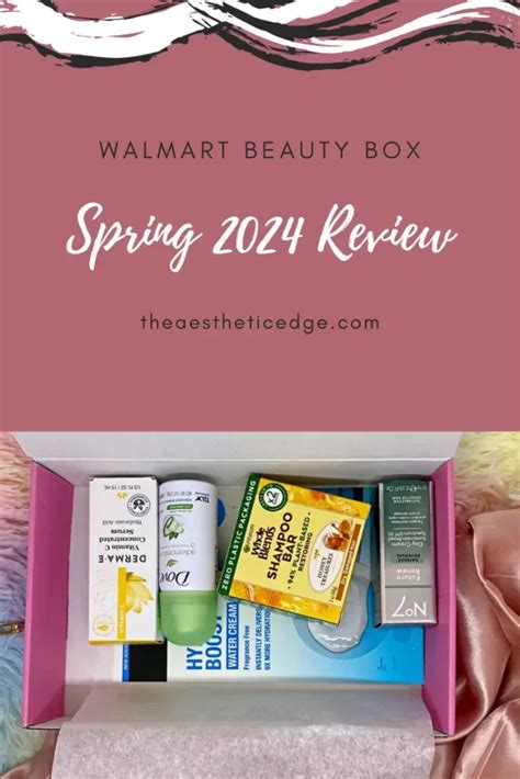 Walmart Beauty Box Spring Subscription Review Unbox