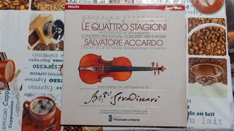 Salvatore Accardo VIVALDI LE QUATTRO STAGIONI SALVATORE ACCARDO 1987