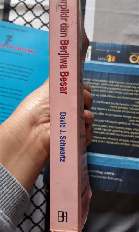 Buku Berpikir Dan Berjiwa Besar Buku Alat Tulis Buku Di Carousell