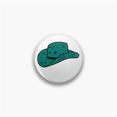 Hawk Yeah Cowboy Hat Sticker For Sale By Sydney Duty Redbubble