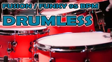 Drumless Backing Track 95 Bpm Funk Fusion Youtube