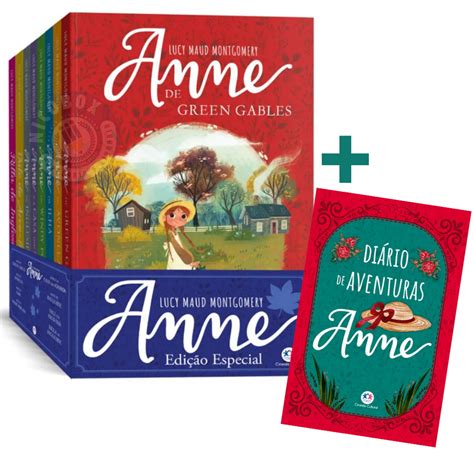 Anne De Green Gables Box - Coleção Box Anne de Green Gables com 8 livros mais 1 Diário de ...