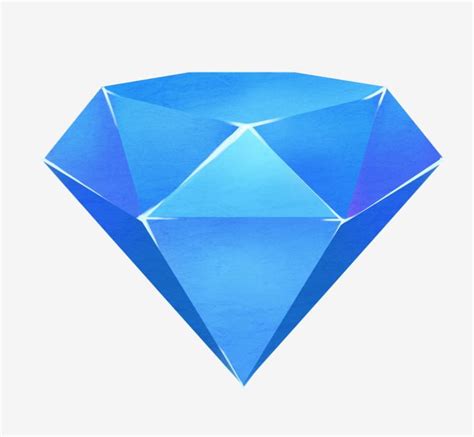 Diamond Gems Hd Transparent, Blue Diamond Gems Illustration, Gem ...