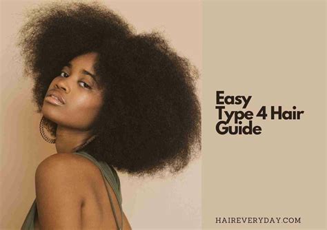 Type 4 Hair | Easy Guide To Caring For Coily, Natural Hair - Hair ...