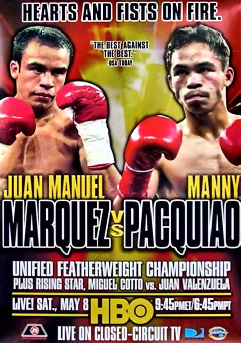 Manny Pacquiao Vs Juan Manuel Marquez 1 Hbo