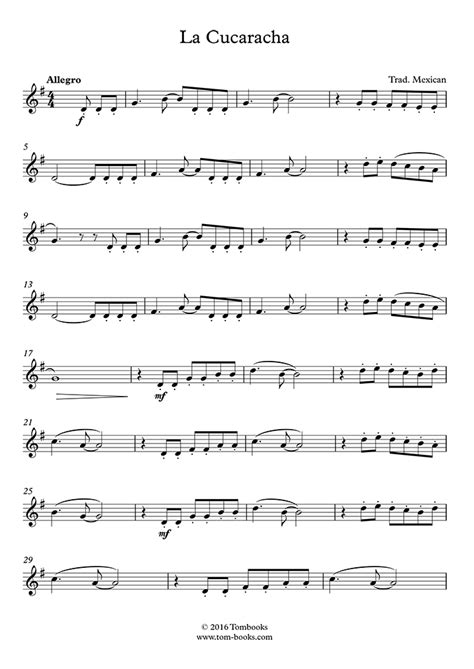 how to play la cucaracha on trumpet