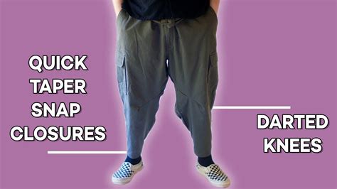 How To Transform Baggy Cargo Pants Youtube