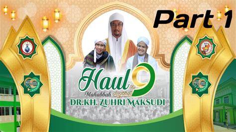 SAMBUTAN KETUA IKSAWA Oleh USTAD JUHARI Haul AL MAGFURLAH KH ZUHRI