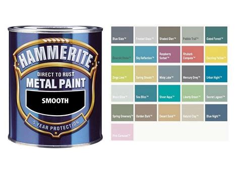 Hammerite Metal Paint Colours