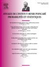 Annales De L Institut Henri Poincare Probabilites Et Statistiques