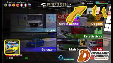 Drivers Jobs Online Simulator Mod Dinheiro Infinito Tudo Desbloqueado