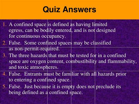 Ppt Confined Space Safety Training Presentations Powerpoint