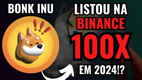 BONK INU EXPLODINDO APÓS LISTAR NA BINANCE PODE CORTAR 3 ZEROS