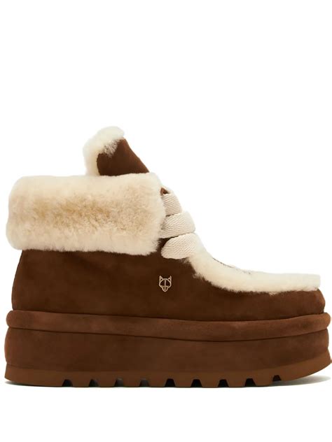 NAKED WOLFE Bambi Boots Brown FARFETCH