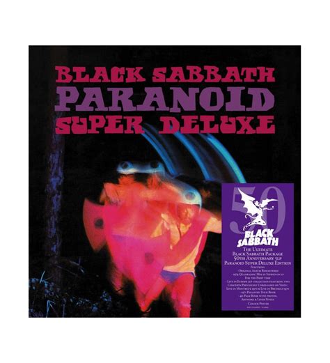 Black Sabbath Paranoid Super Deluxe Box Album Dlx Lp Album Re Rm Lp Album R