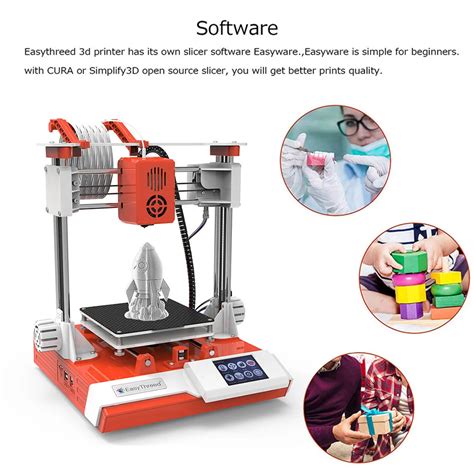 Easythreed K6 3d Printer Fdm Desktop Printing Machine 100x100x100mm