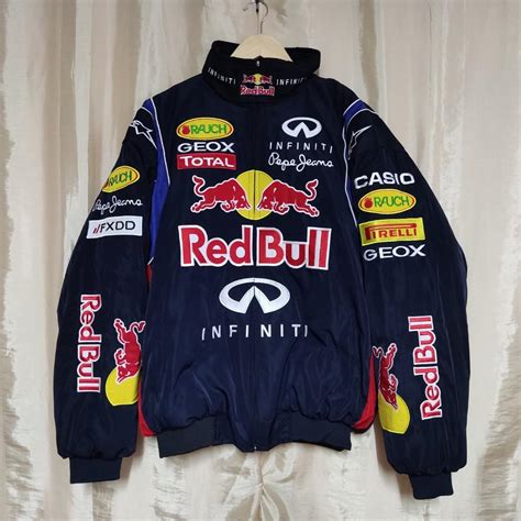 Red Bull F1 Racing Jacket Pepe Jeans Mens Fashion Coats Jackets And