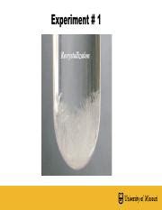 Recrystallization Techniques Purifying Solid Compounds And Course Hero