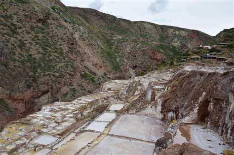 Premium Photo Landscape Of The Salt Terraces Of Maras Salineras De