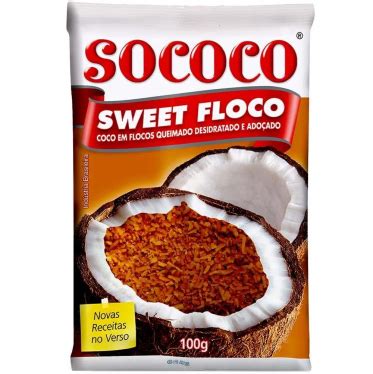 Goiana Gourmet COCO RALADO SOCOCO 100G SWEET FLOCO QUEI