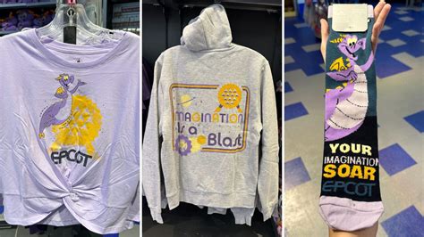 New Figment Shirt, Leggings, Socks, and Hoodie Available at EPCOT - WDW ...