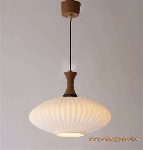 1950s Scandinavian Ribbed Glass Pendant Lamp Vintageinfo All About