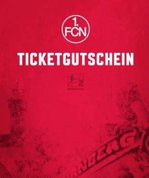 Fc N Rnberg Neu Im Shop Ticketgutscheine