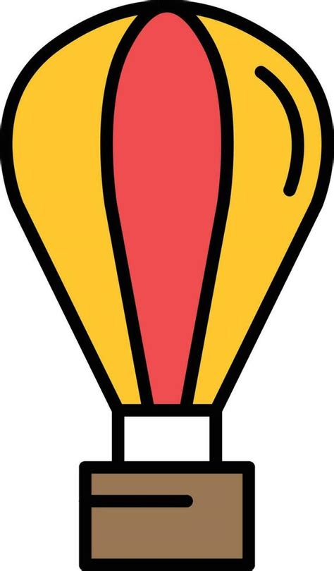 Hot Air Balloon Vector Icon 30345262 Vector Art At Vecteezy