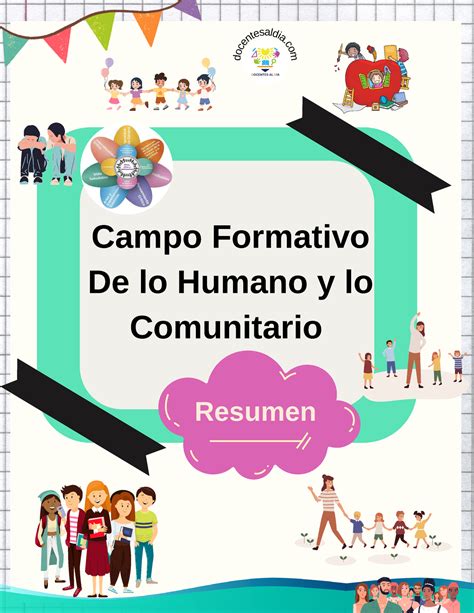 Campo Formativo De Lo Humano Y Lo Comunitario Campo Formativo De Lo