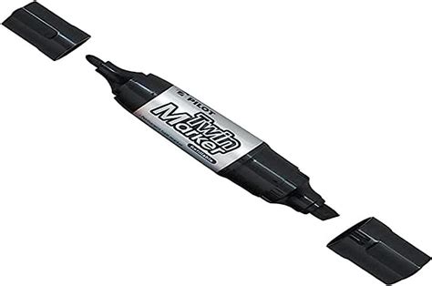 Pilot Twin Marker Black Permanent Single Mfn Fb Bg Amazon Co Uk