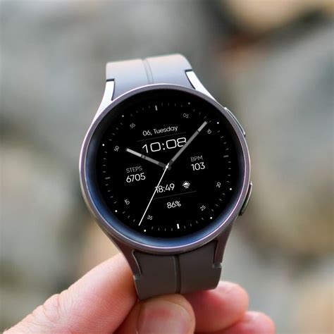 Minimal Analog Watch Face For Wear Os Customizable And Multiple Styles Rsamsungwatchface